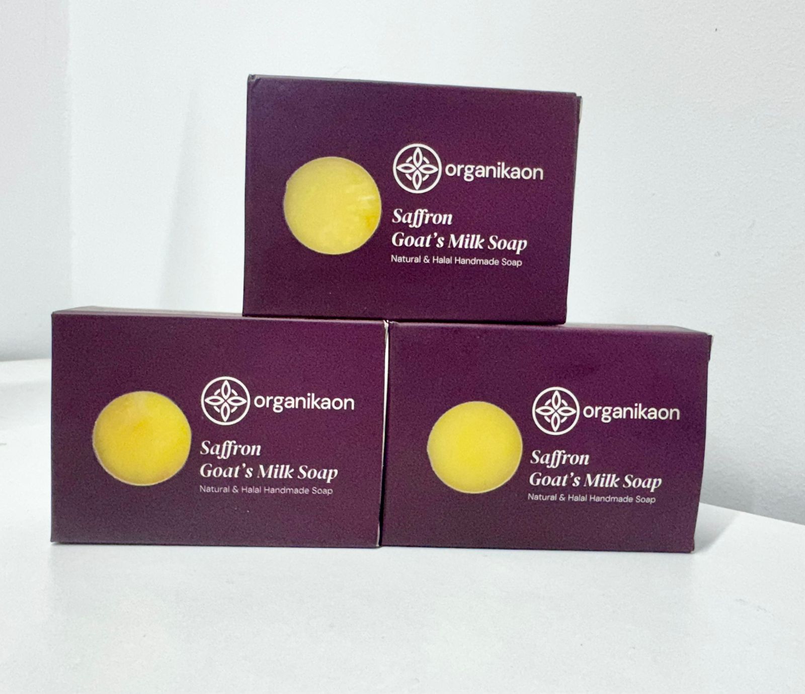 3 Saffron Goat's Milk Soap