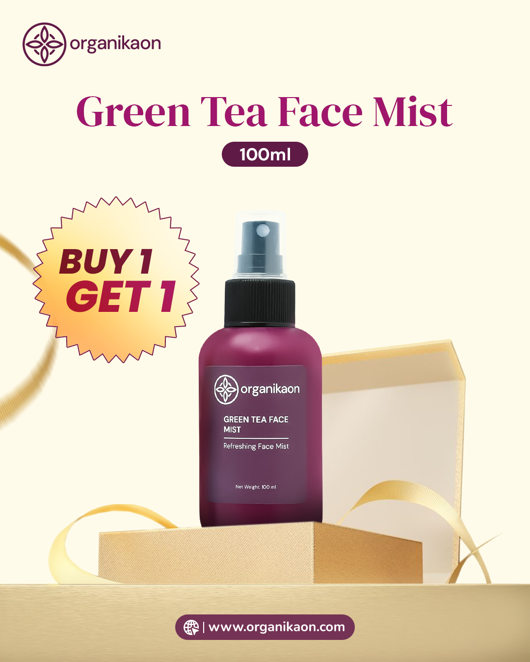 Buy 1 Green Tea Face Mist & Get 1