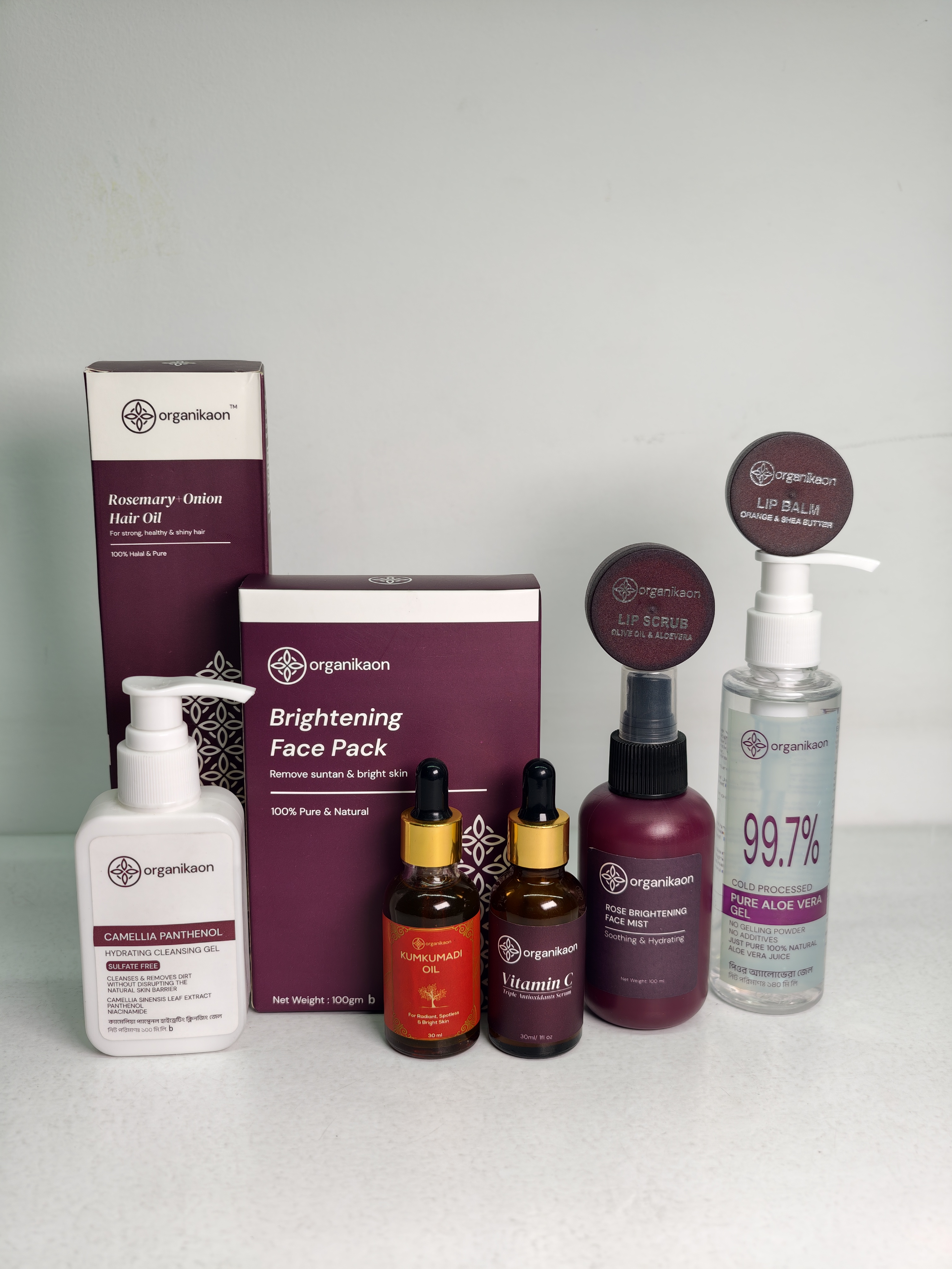 Complete Skin, Lip & Hair Care Set