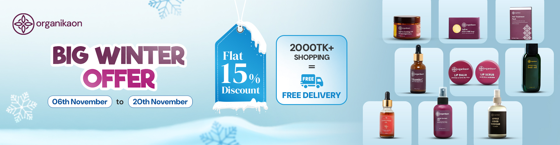 Organikaon Beauty Collection - Glow Like Never Before with Sunehra