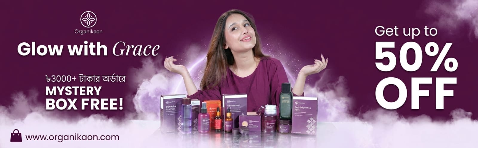 Organikaon Beauty Collection - Glow Like Never Before with Sunehra