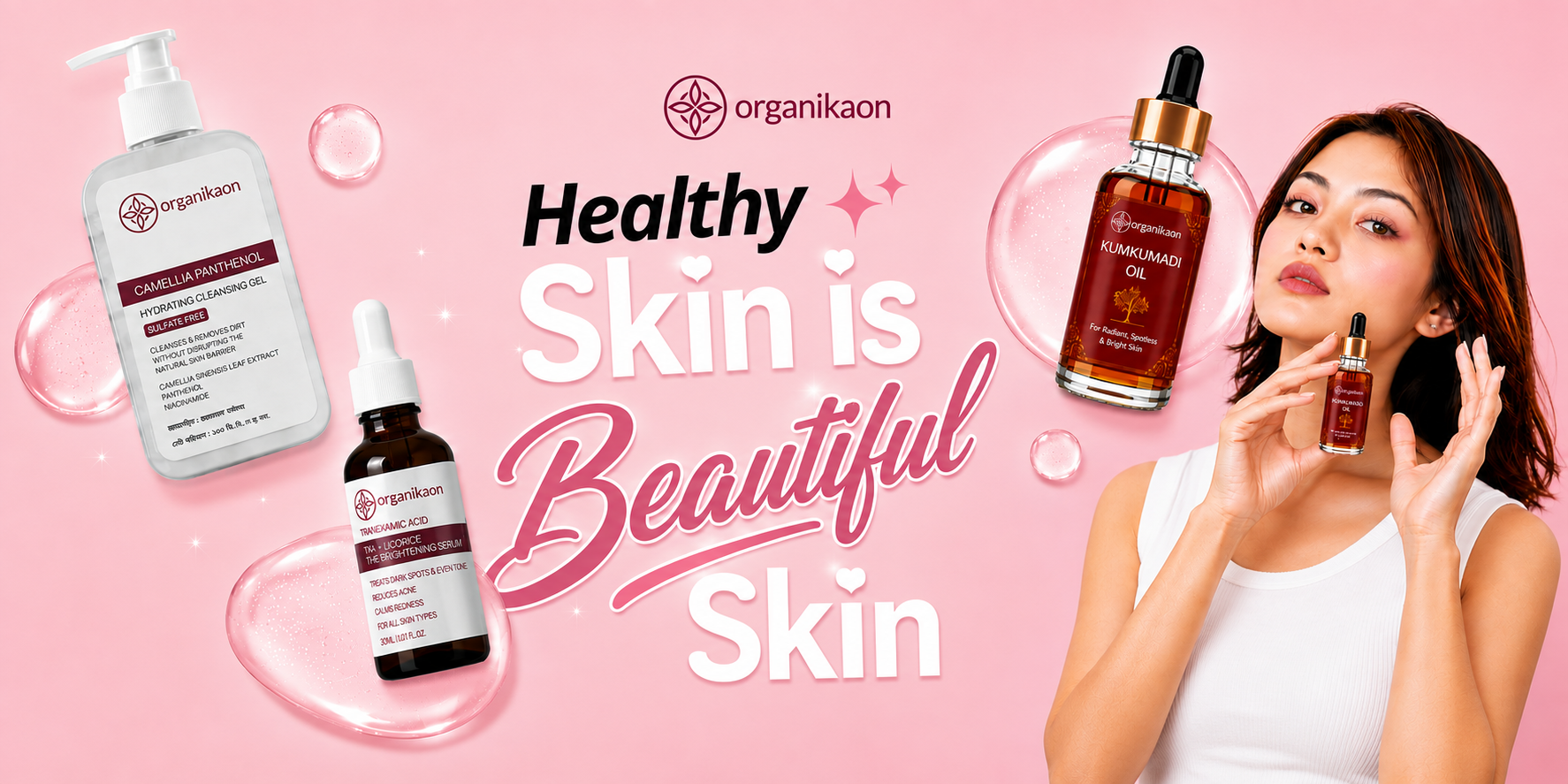 Organikaon Beauty Collection - Glow Like Never Before with Sunehra