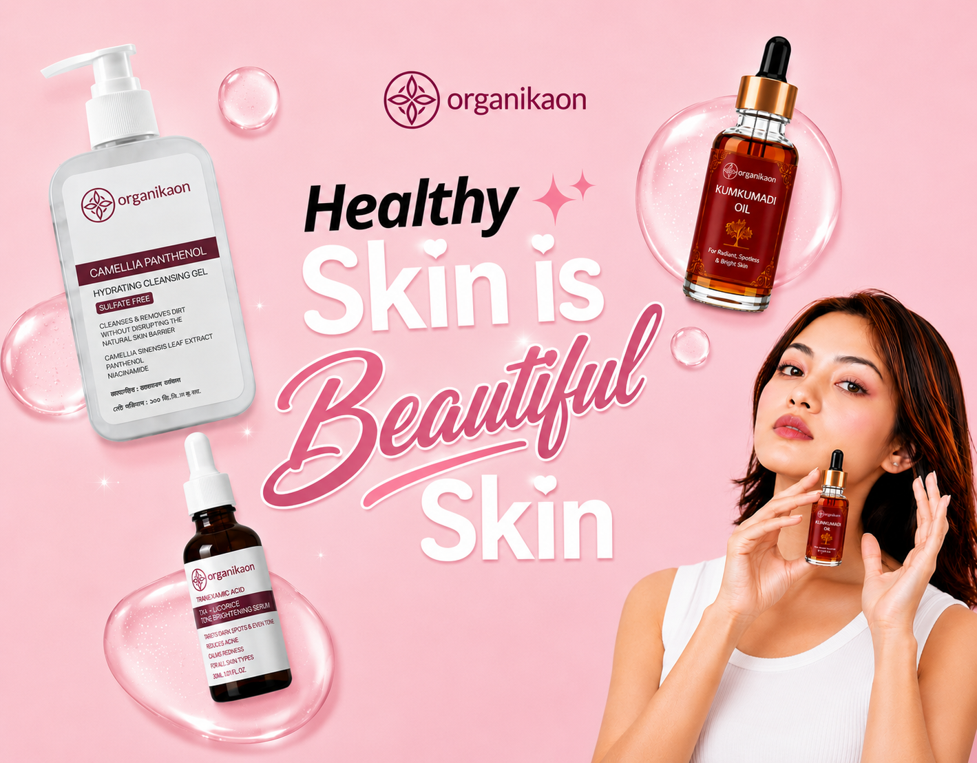 Organikaon Beauty Collection - Glow Like Never Before with Sunehra