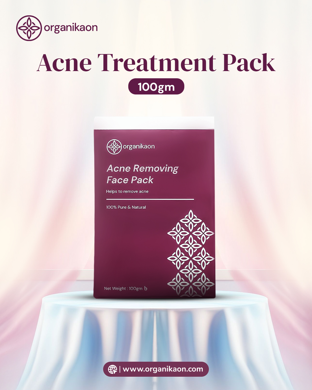 Organikaon Best Acne Removing Pack-100gm