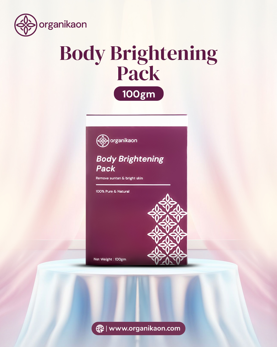 Organikaon Body Brightening Pack 100gm